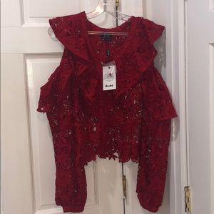 Bardot -Red blouse US size 4